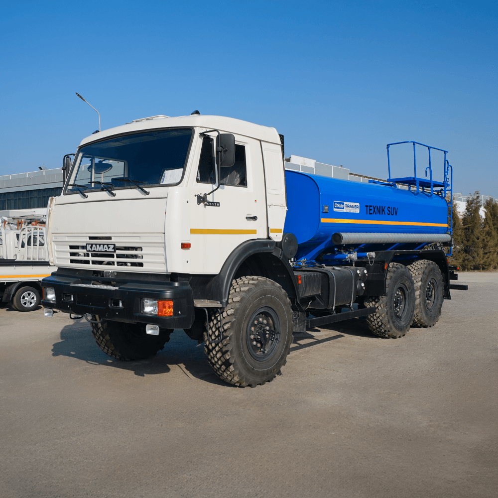 КАМАЗ 43118-1048-10 6х6, автоцистерна для технической воды 10 м³