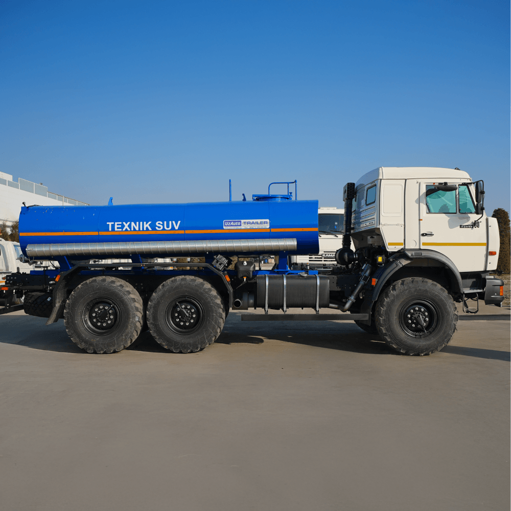 КАМАЗ 43118-1048-10 6х6, автоцистерна для технической воды 10 м³