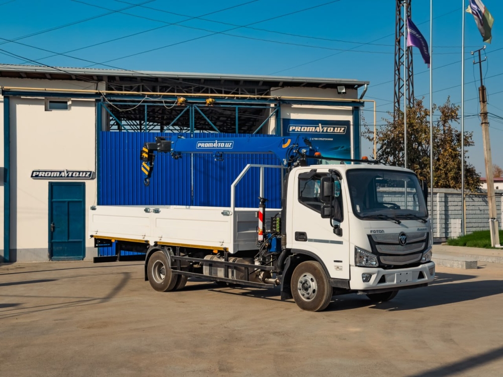 Foton Aumark S, кран-манипулятор 3,0 т