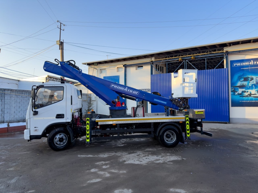 Foton Aumark S, телескопическая вышка 22 м
