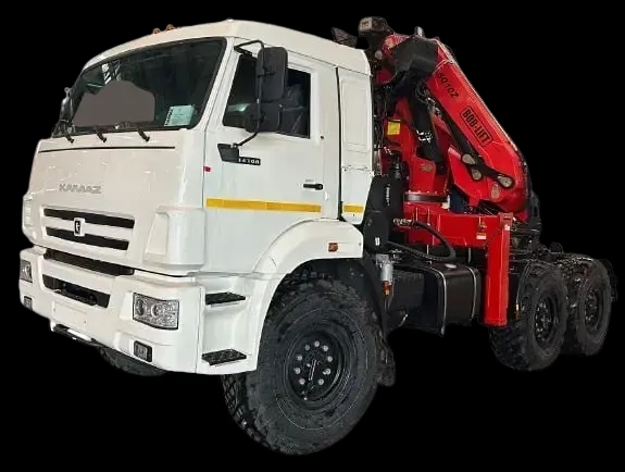Седельный тягач КАМАЗ 44108-6010-24 КМУ 10 т длина 9,57 метр