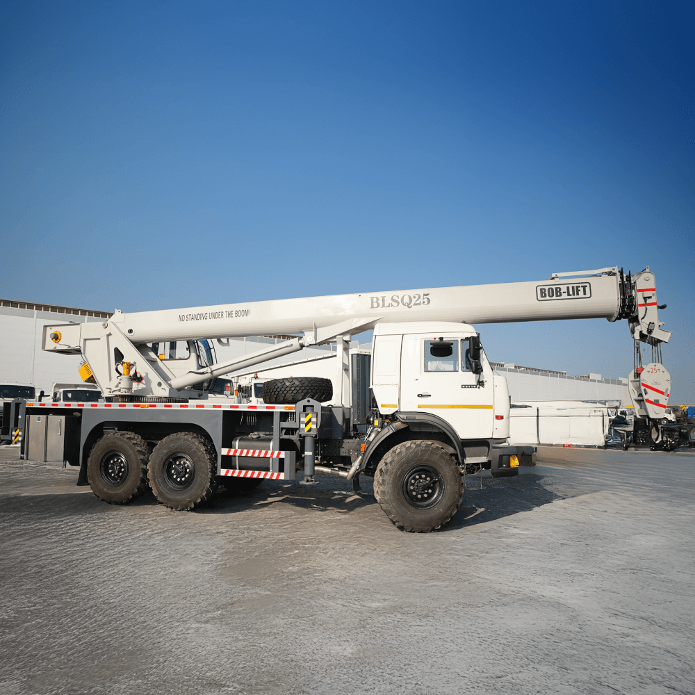 Автокран КАМАЗ 43118-1048-10 6х6, грузоподъёмность 25 т, Bublift