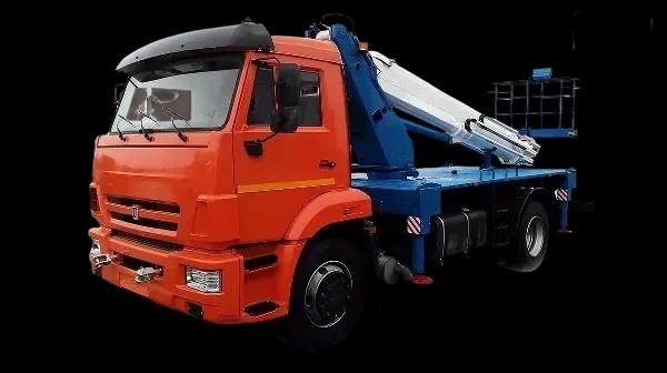 Автогидроподъёмник КАМАЗ 43253-1010-15 4х2, Boblift 28 (высота подъёма 27,8 м)