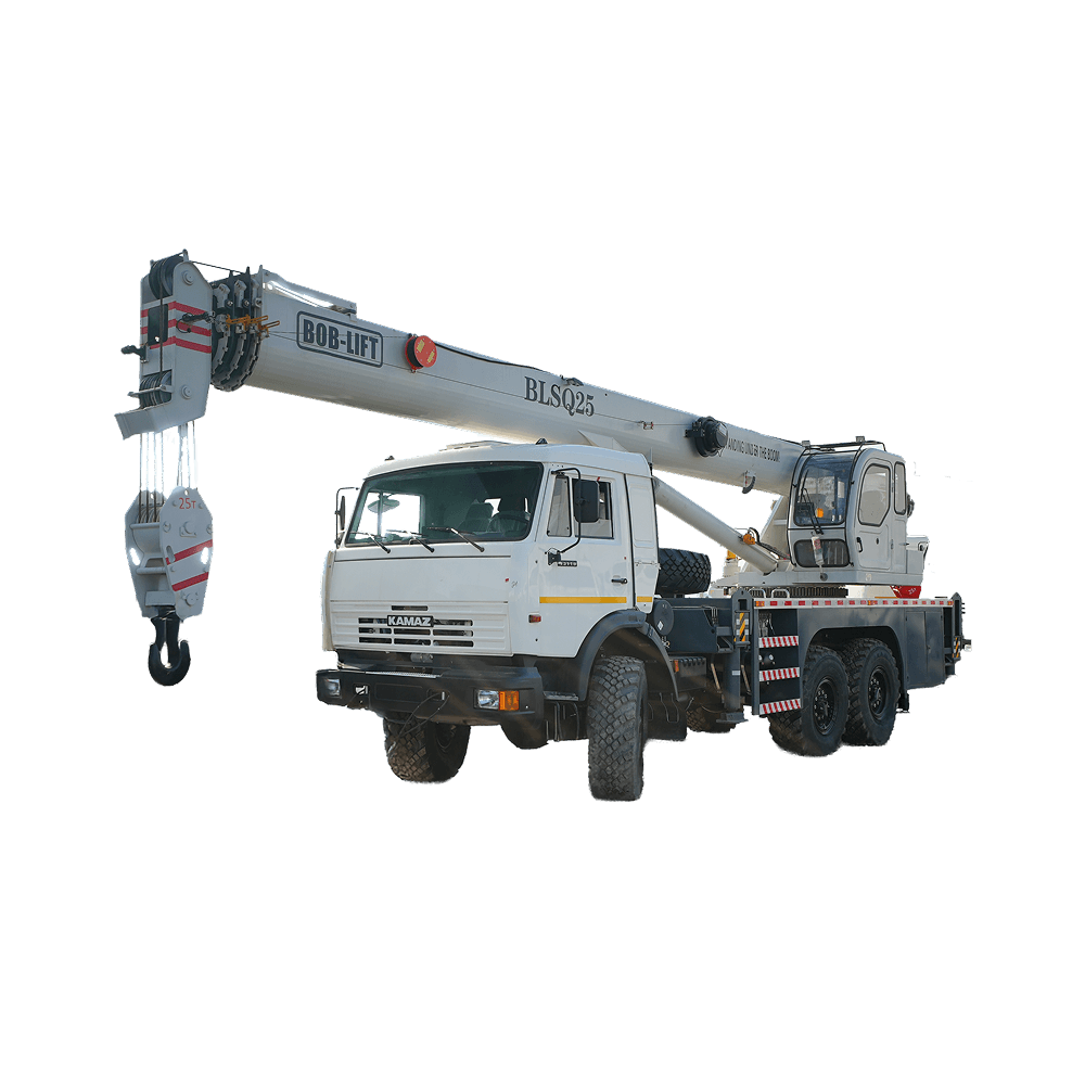 Автокран КАМАЗ 43118-1048-10 6х6, грузоподъёмность 25 т, Bublift